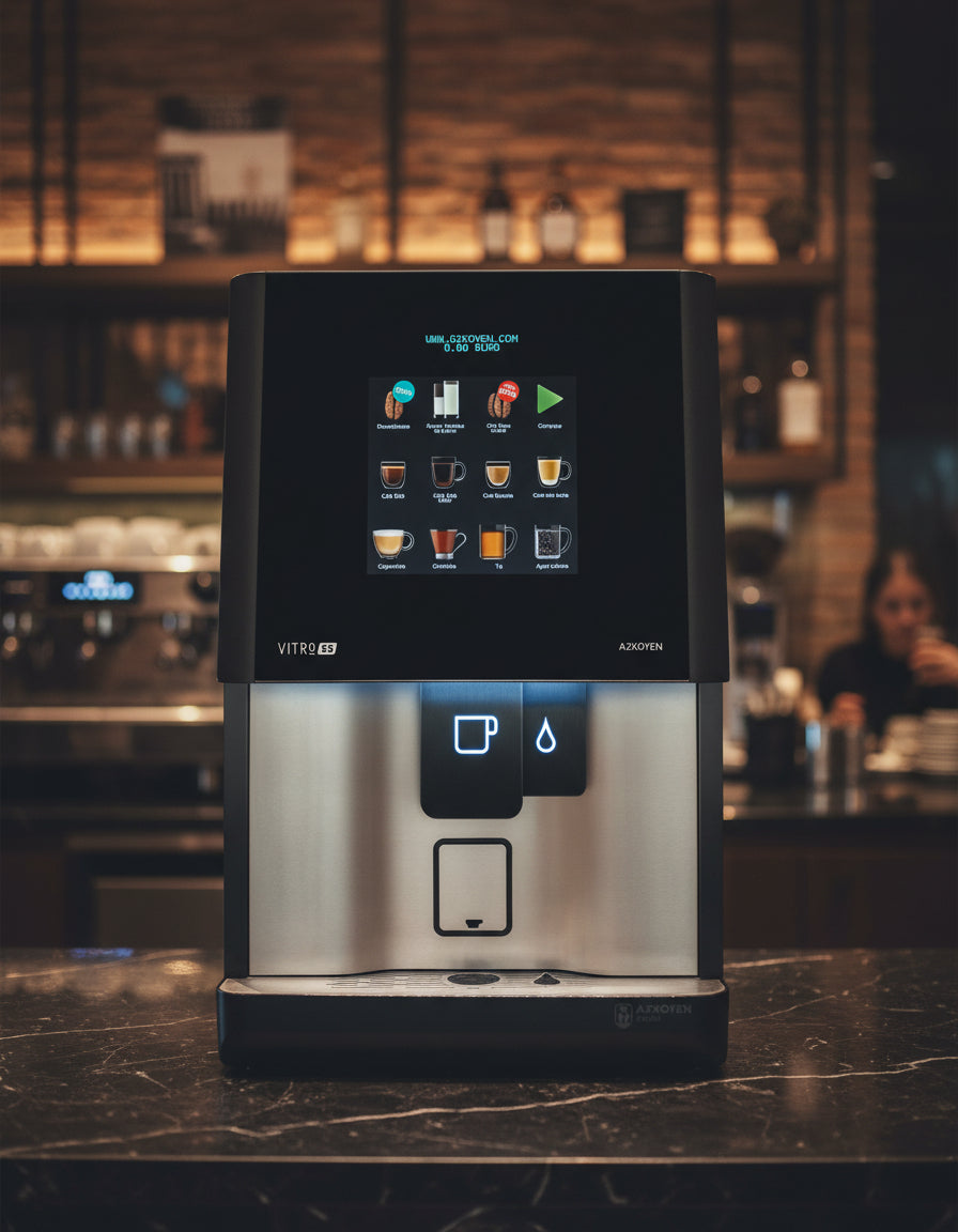 Azkoyen Vitro S5 Super Automatic Espresso Machine