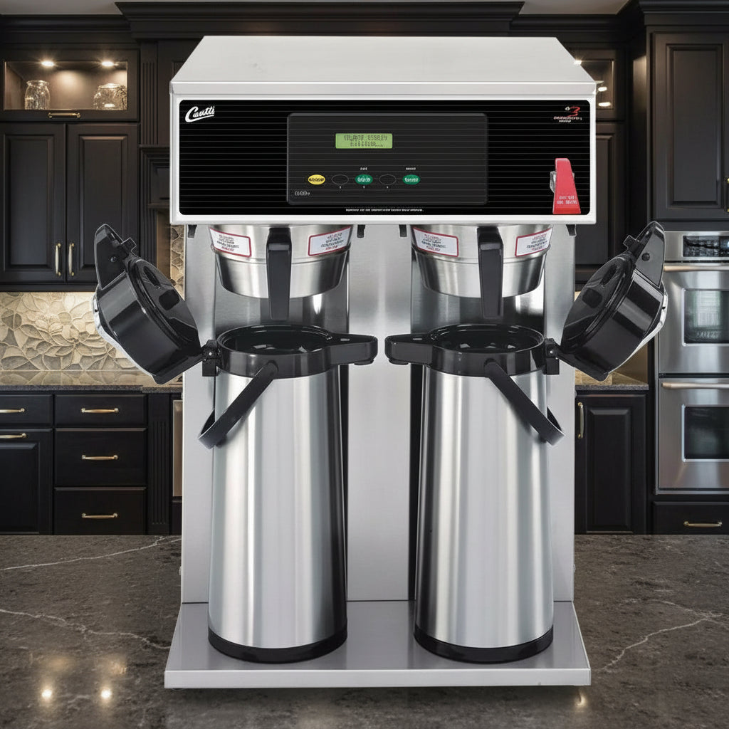 Wilbur Curtis G3 Twin 2.2L - 2.5L Airpot Coffee Brewer Dual Voltage