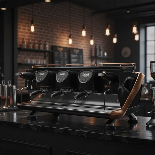 Gaggia La Reale in industrial coffee bar