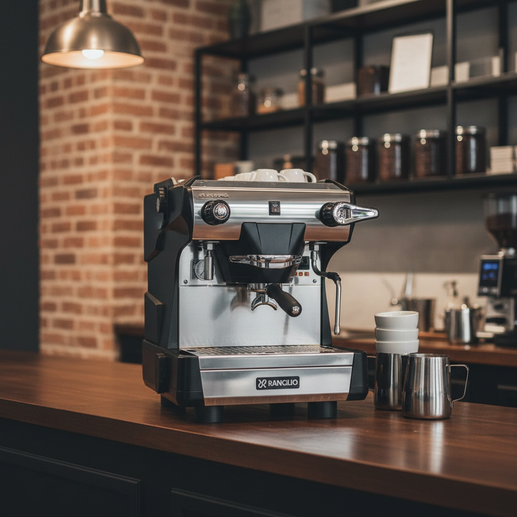 Rancilio Classe 5 S in upscale café