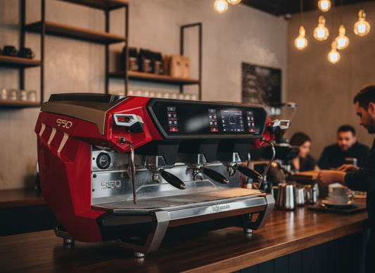Red La Spaziale S50 in Urban Coffee Bar