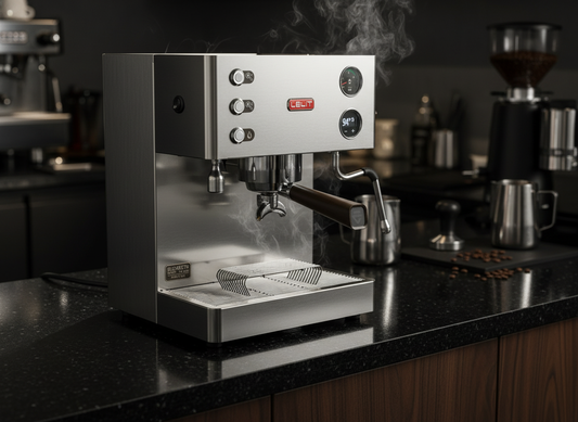 Lelit Elizabeth in professional barista workspace