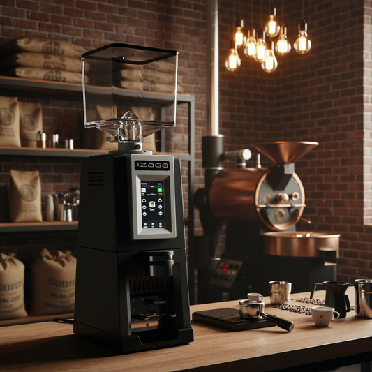 Markibar Izaga TFT in coffee roastery