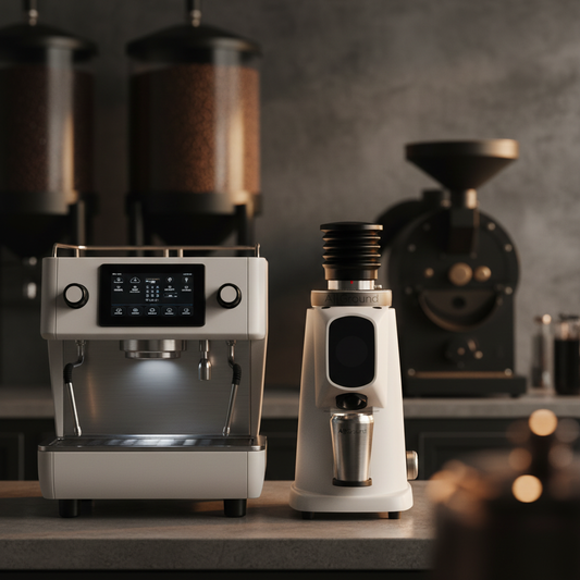 Fiorenzato AllGround ProBrew in specialty roastery