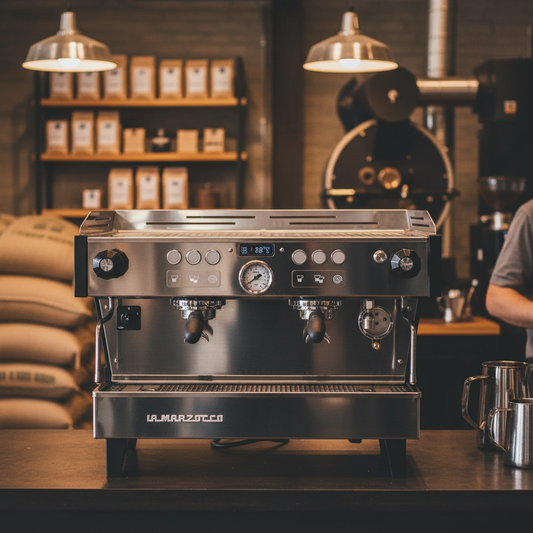 La Marzocco in coffee roastery