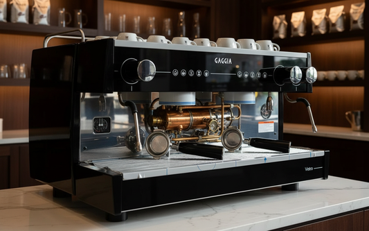 Gaggia Vetro in upscale restaurant