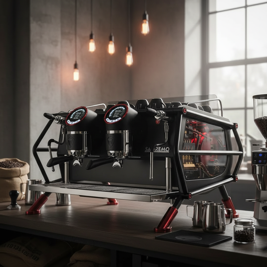 Sanremo Cafe Racer in specialty coffee roastery