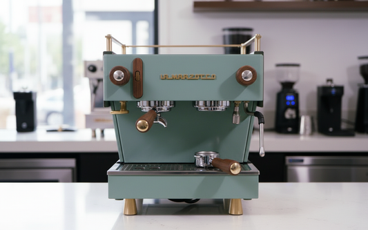 La Marzocco Linea Mini R in contemporary cafe