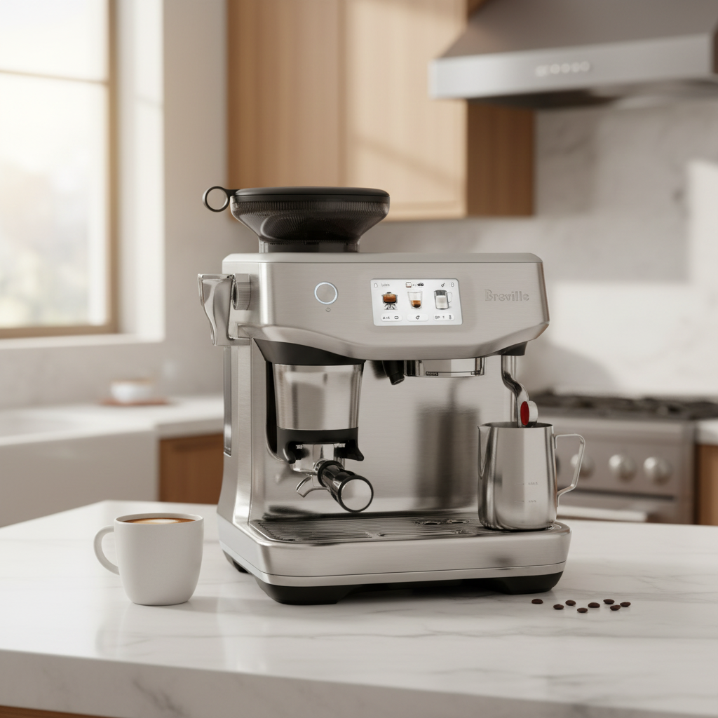 Modern kitchen setting