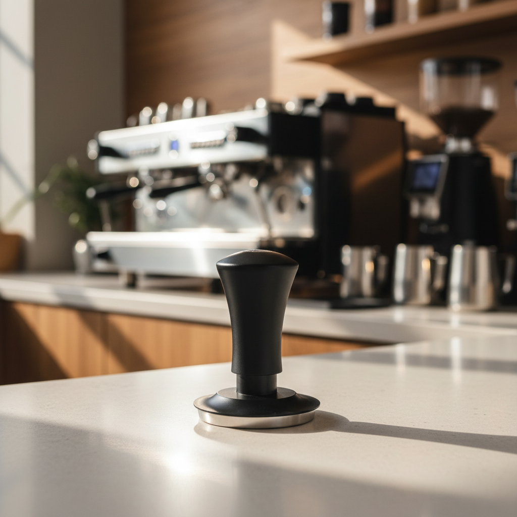 Rhino Tamper - Professional Coffee Bar Setting