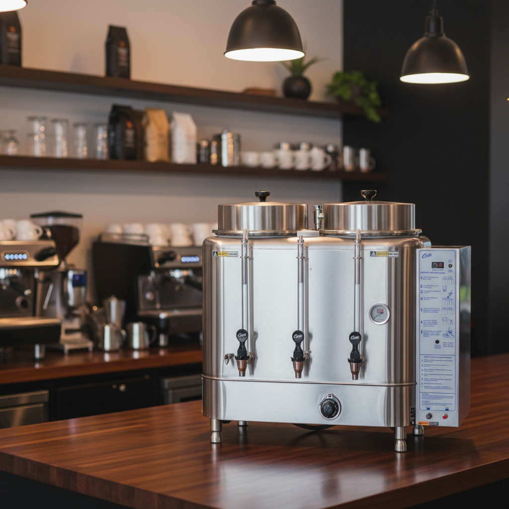 Wilbur Curtis Twin 3.0 Gallon Automatic Coffee Urn