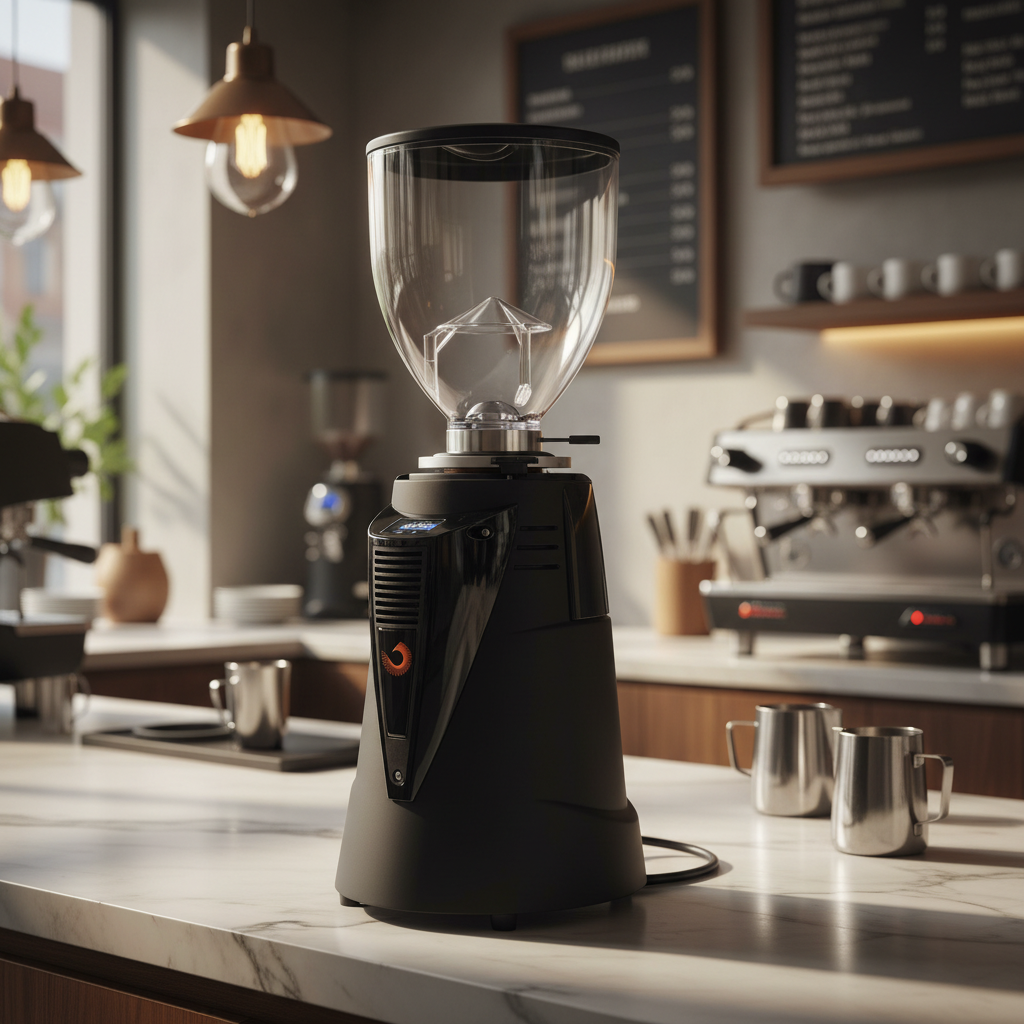 Fiorenzato F64 EVO Sense Commercial Espresso Coffee Grinder (Black)