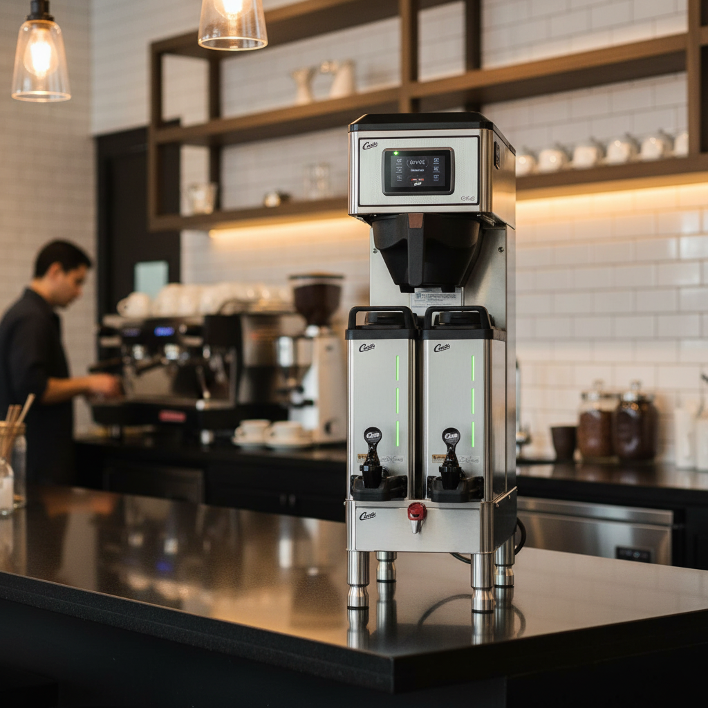 Wilbur Curtis G4 GemX in Professional Café Setting