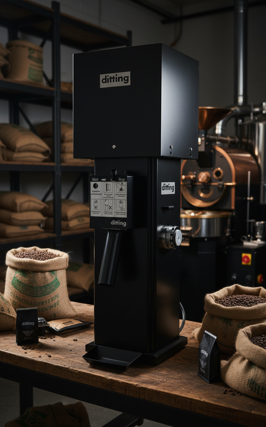 Ditting KR1403 in professional roastery