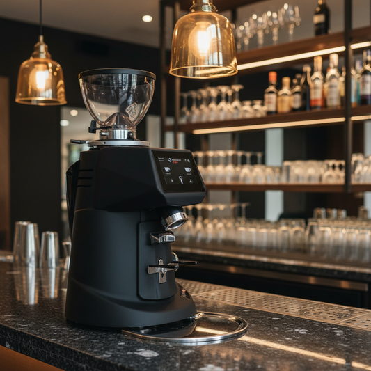 Fiorenzato F64 EVO in upscale restaurant bar