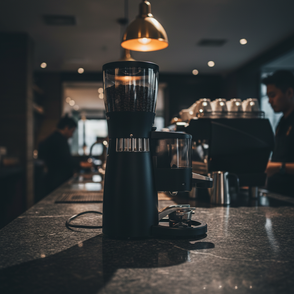 Rancilio Kryo 65 AT side view in café setting