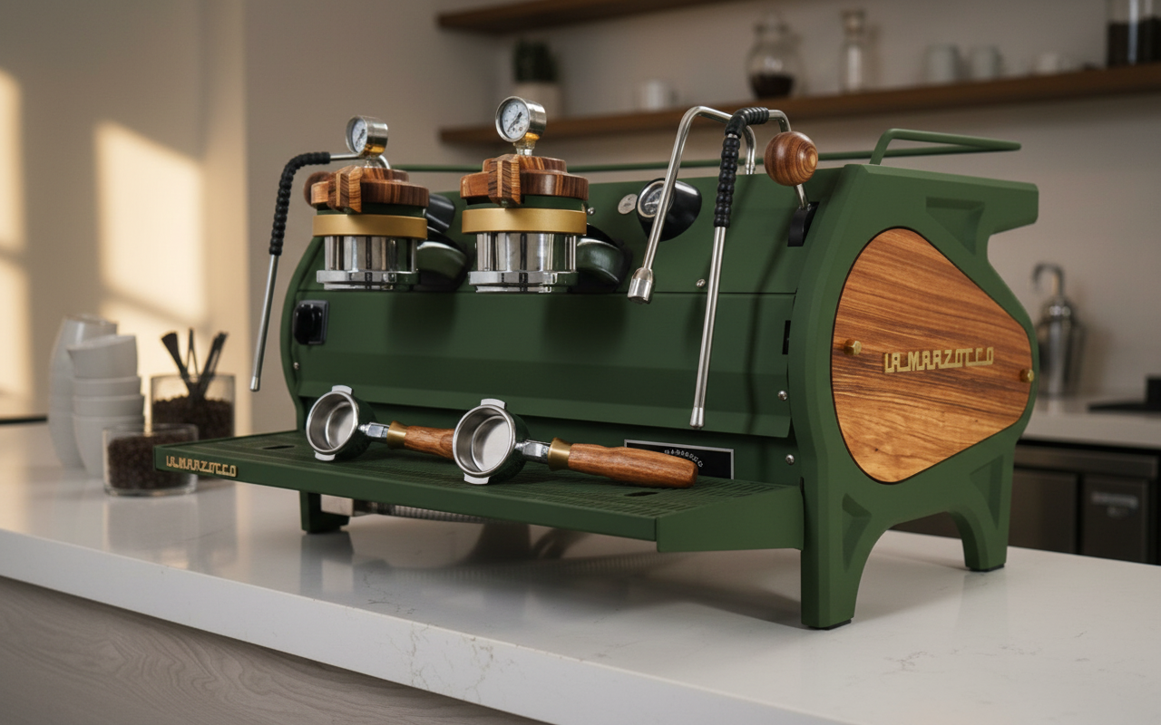 La Marzocco Strada MP in Modern Coffee Shop