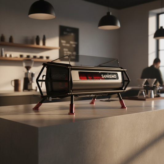 Sanremo Cafe Racer on marble counter