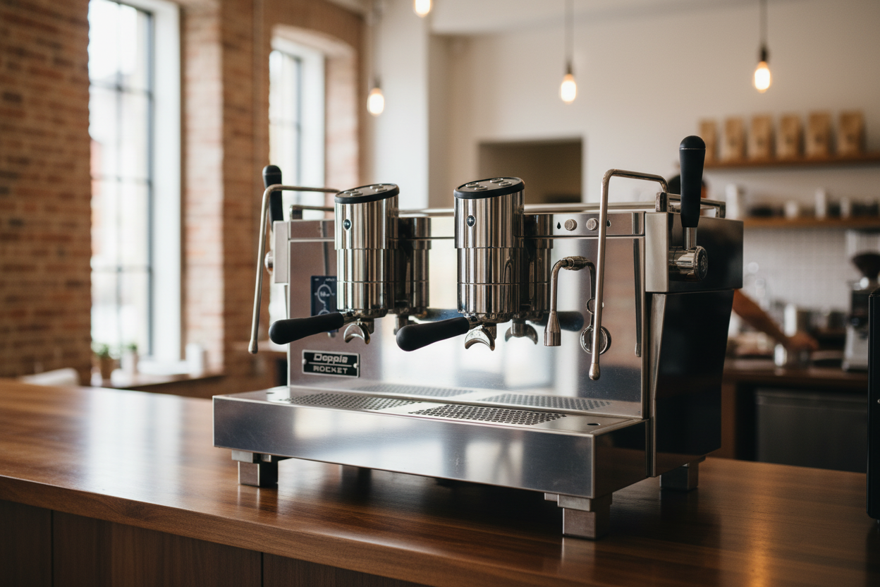 Modern café environment