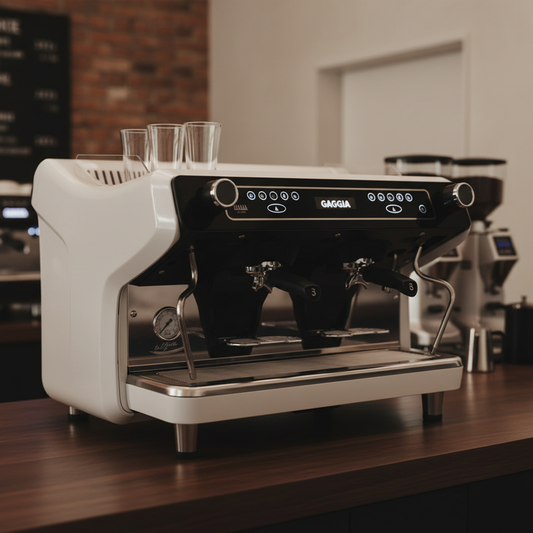 Gaggia La Giusta in premium café setting