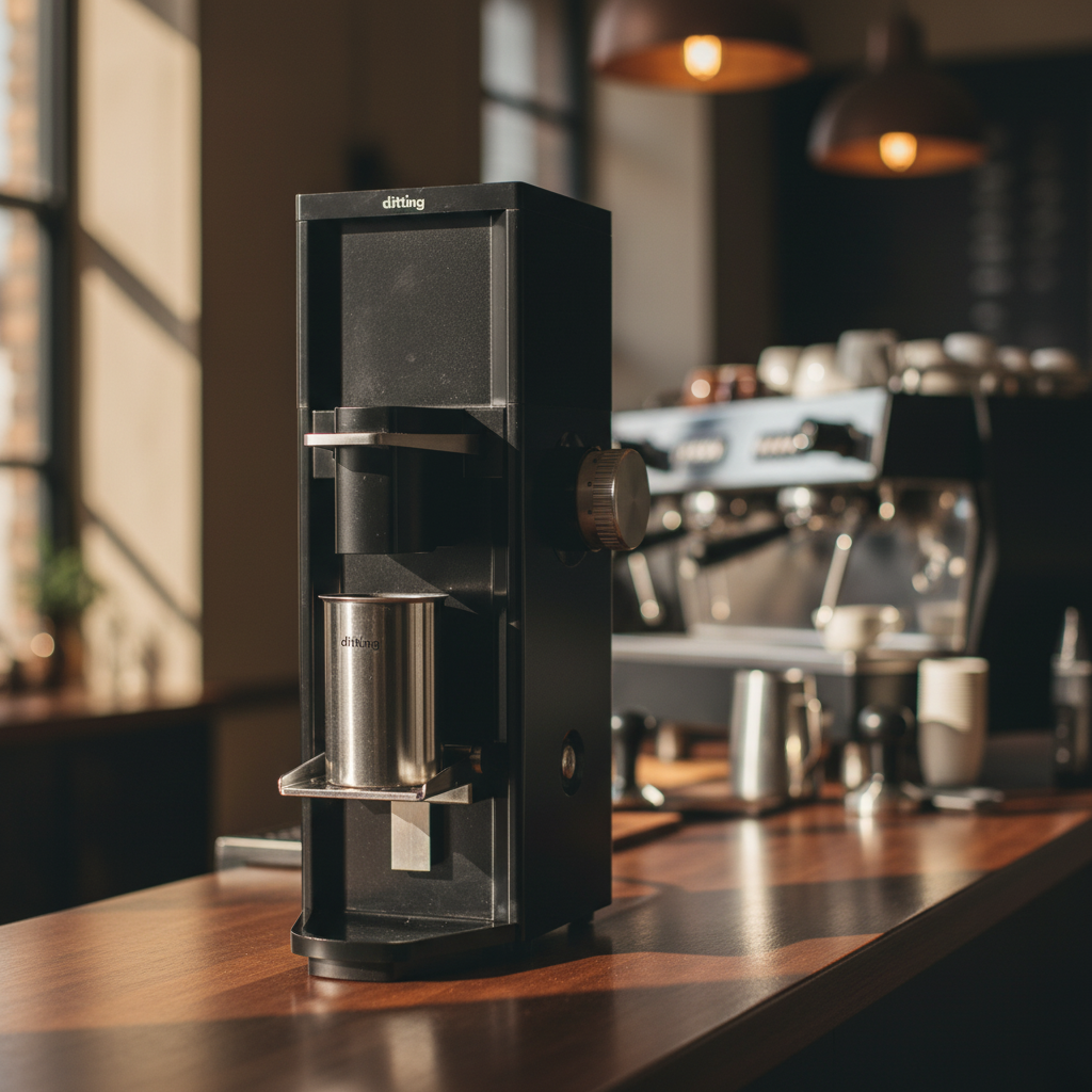 Ditting 807 in premium coffee shop setting