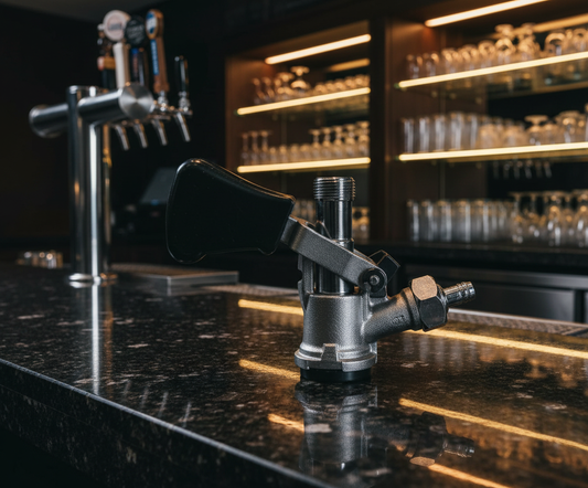 Keg coupler in bar environment
