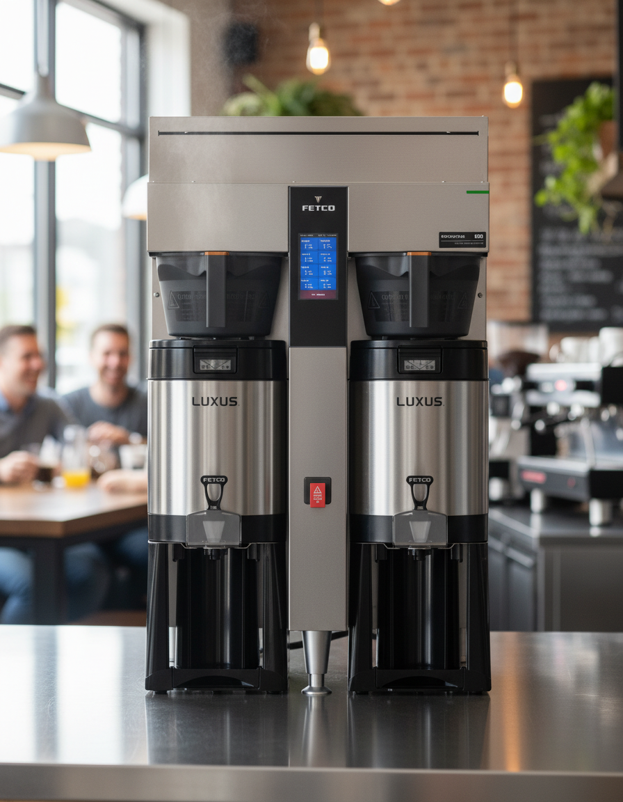 Fetco CBS-2252 NG 1.5 Gallon Twin Coffee Brewer