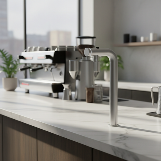 Marco dispenser in premium café setting