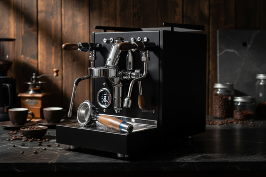 Quick Mill QM67 in premium coffee environment