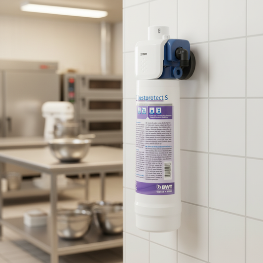 BWT filter in bakery kitchen