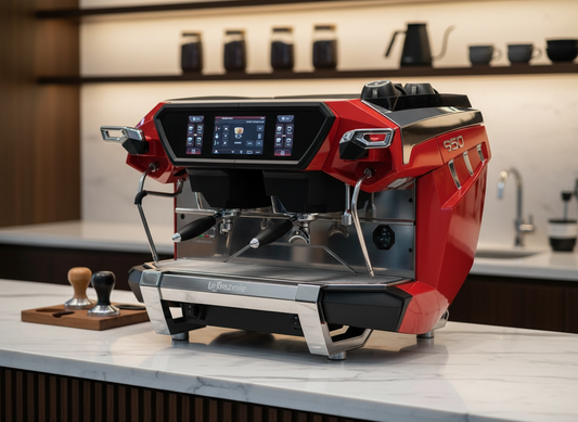 La Spaziale S50 Red in Sophisticated Environment
