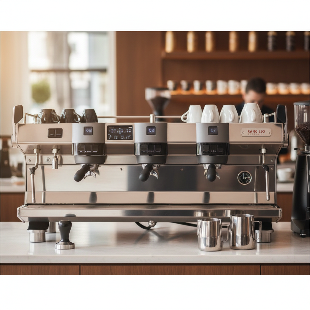Rancilio RS1 in professional café setting