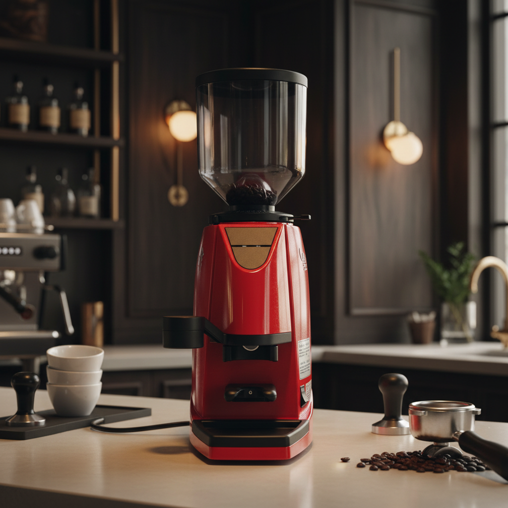 La San Marco SM92 in modern cafe