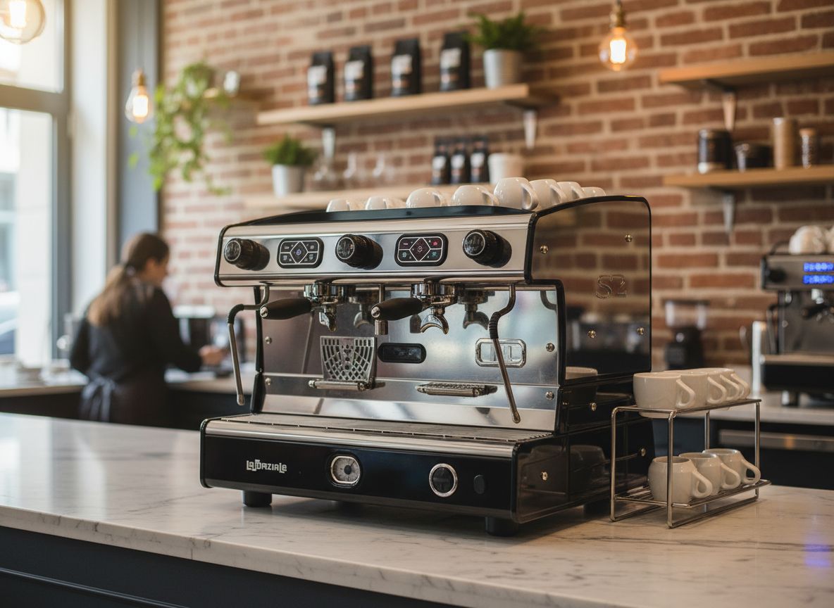 La Spaziale S2 in professional café setting
