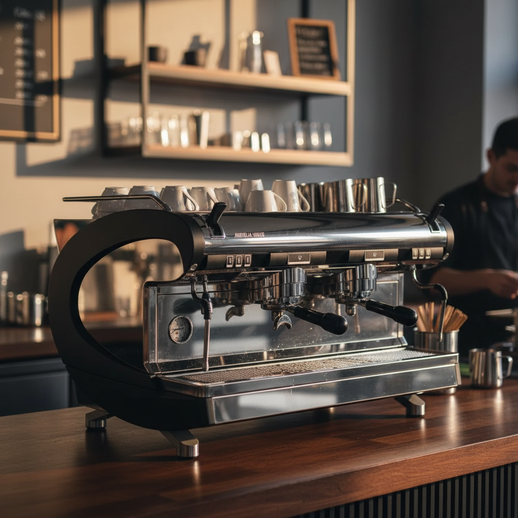 Nuova Simonelli Aurelia Wave Semi 2 Group Commercial Espresso Machine