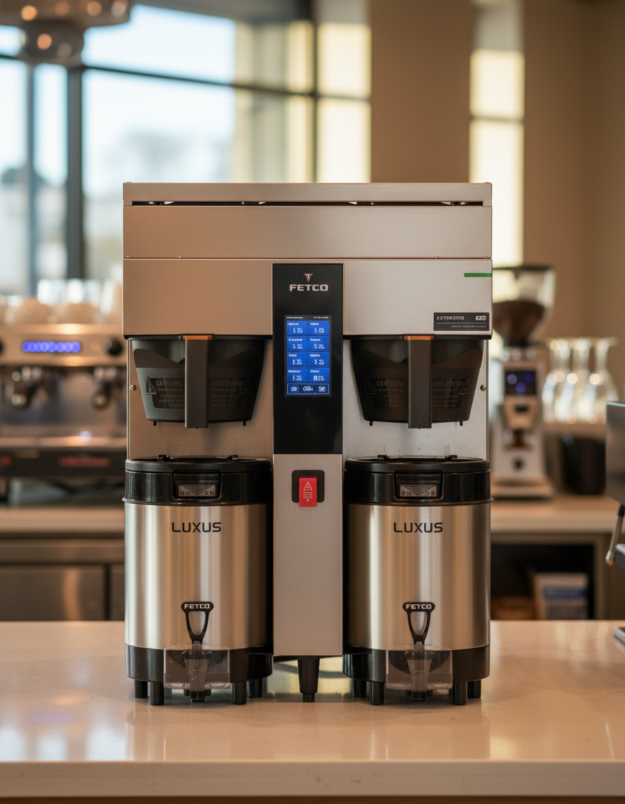 Fetco CBS-2232 NG 1 Gallon Twin Coffee Brewer