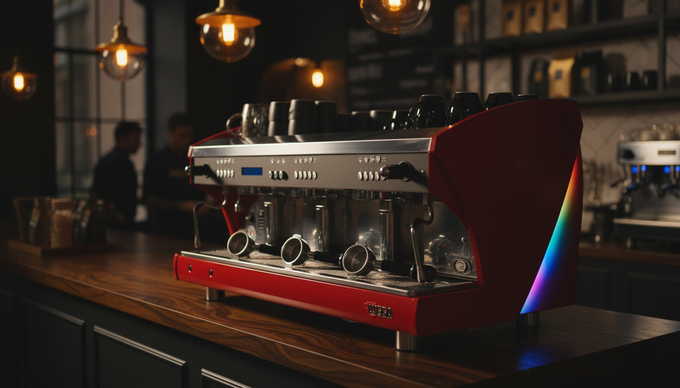 Wega Polaris in upscale café setting