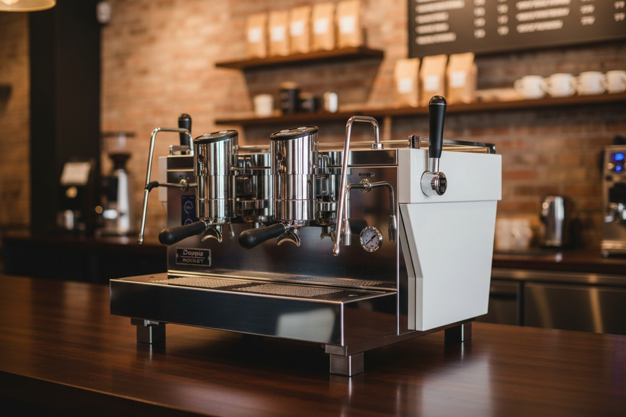 Rocket RE Doppia in professional coffee shop