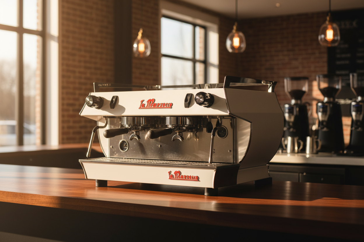 La Marzocco GB5 S AV 3 Group- Custom White (Open Box)