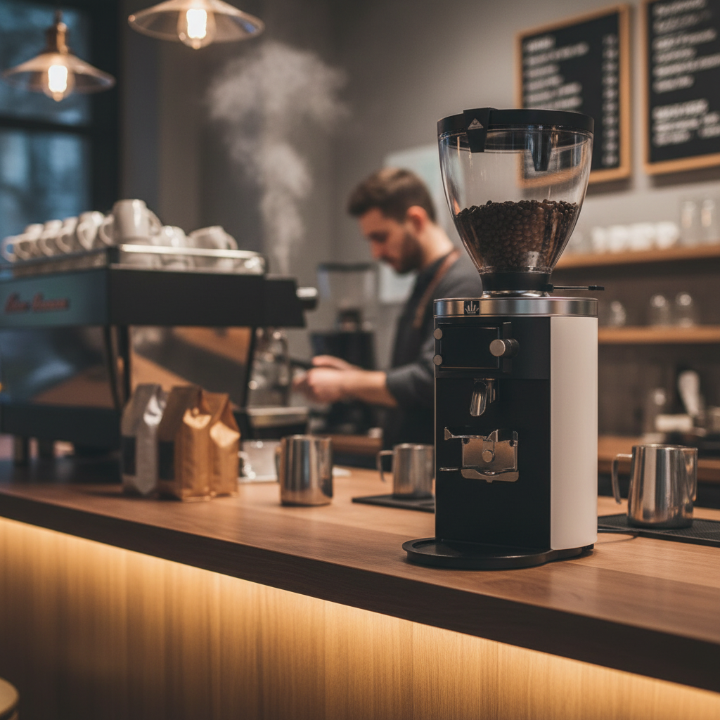 Mahlkonig E80T GbS - Professional Coffee Shop Front View