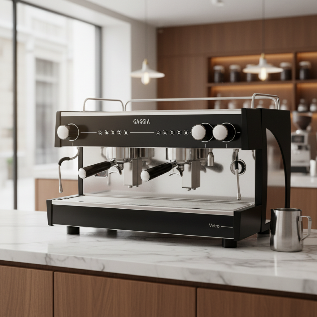 Gaggia Vetro in Modern Café