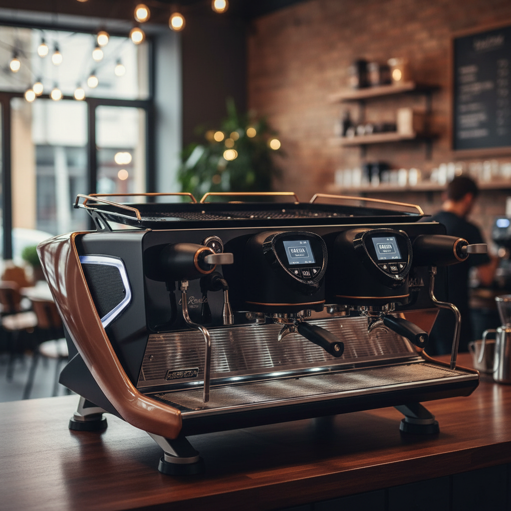 Gaggia La Reale DFC in modern café setting