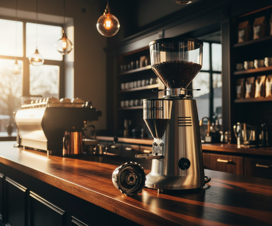 Mahlkonig X54 in upscale coffee bar