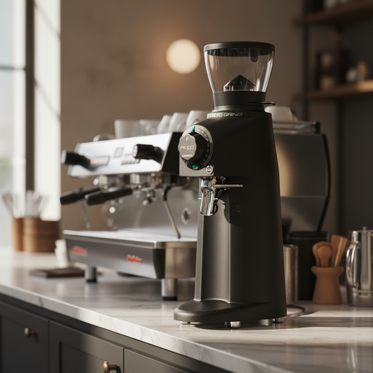 Compak PK100 in upscale café