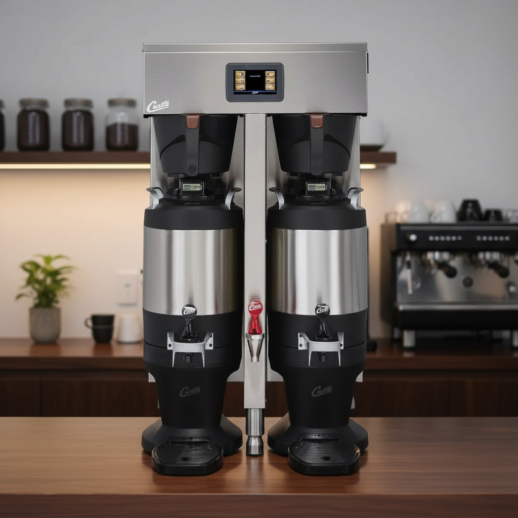 Wilbur Curtis G4 Twin Coffee Brewer - Professional Setting