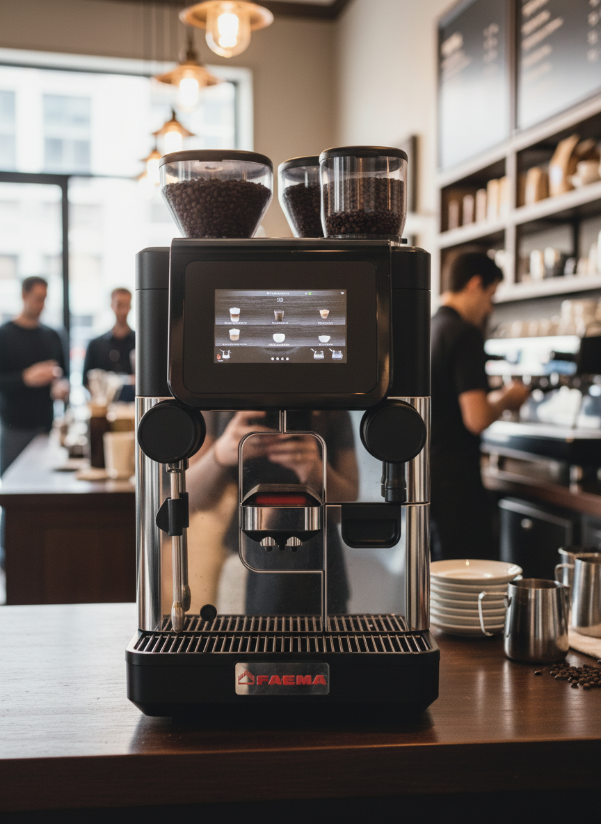 Faema X20 S10 in Premium Café Setting