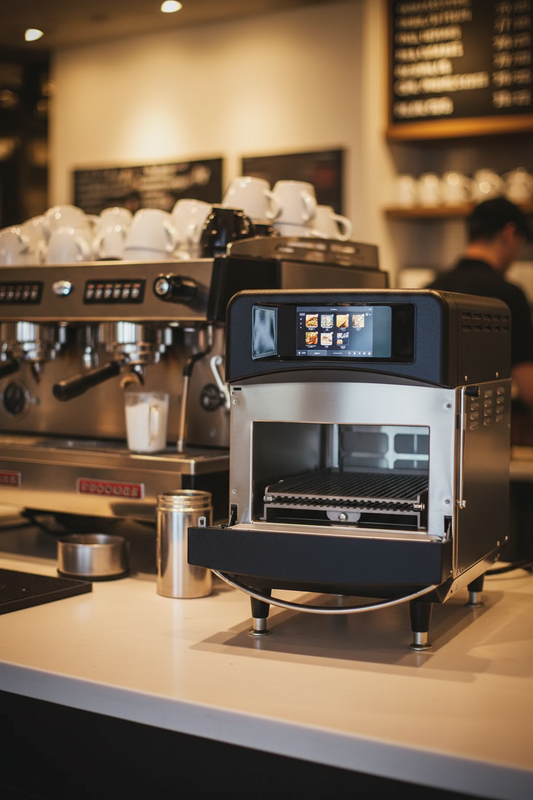 TurboChef oven in café setting