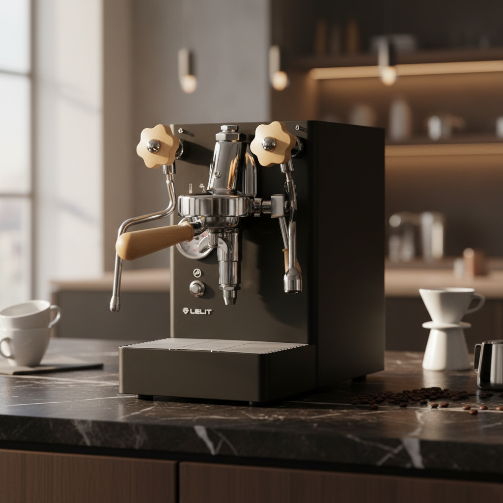 Lelit MaraX in modern café setting