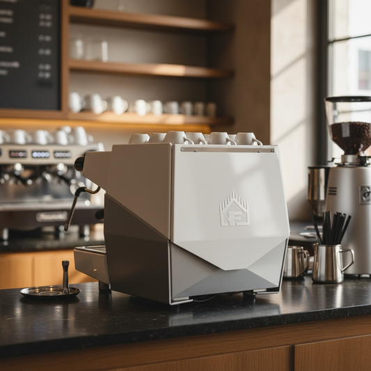 Faema Faemina - Back View in Professional Setting