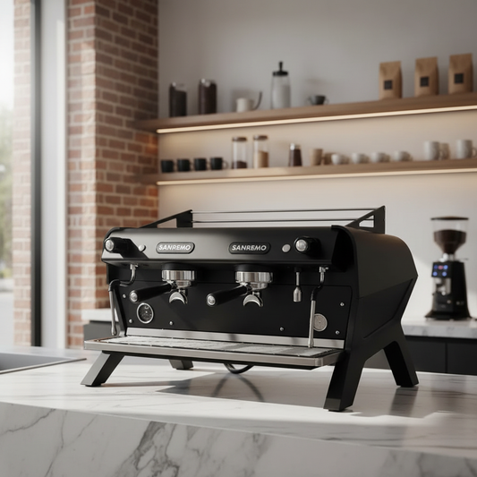 Sanremo F18 in Specialty Coffee Shop